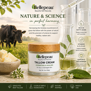 Tallow Cream Hydrating & Healing for Dry or Damaged Skin